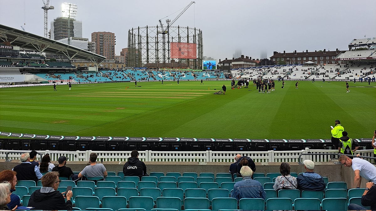 Photo: X | James Titley : IND vs ENG 5th Test match venue, Kennington Oval in London.